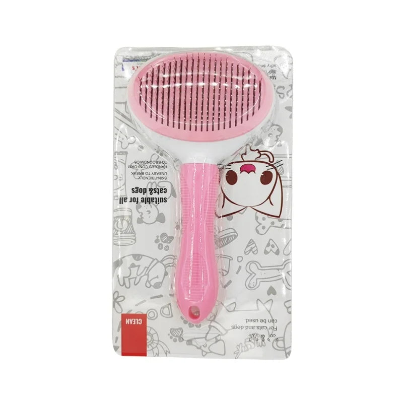 Self-Cleaning Pet Hair Remover Comb